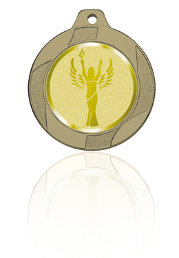 Medalla de 35mm  Ref. 037L en color Bronce**