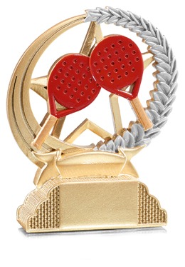 Trofeo de pádel Ref. 174/31338  Altura 13cm**