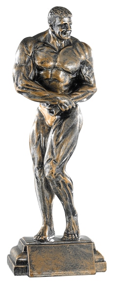 Trofeo de Culturismo Masculino. Ref.52504 Altura 27cm**