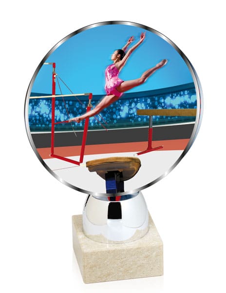Trofeo de Gimnasia  Ref. 150/0721  Alturas 19cm 20cm 21cm