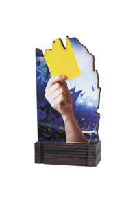Trofeo de fútbol/ Arbitro Ref.189/22401  Altura 13cm**