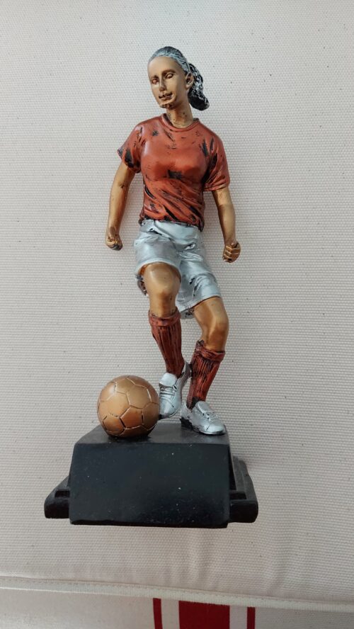 Trofeo de Fútbol Femenino Ref.07 Altura 25cm (Existencias 1)