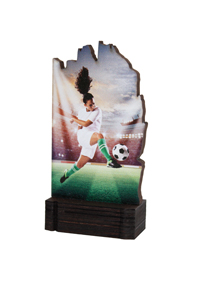 Trofeo fútbol/ Femenino  Ref.190/22409  Altura 13cm**