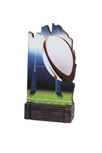 Trofeo de rugby  Ref.244/ 22420  Altura 13cm**