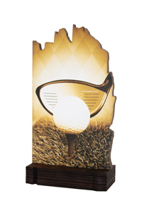 Trofeo de golf  Ref.193/22605 Altura 19cm**