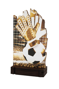 Trofeo de fútbol /Portero. Ref.188/22606 Altura 19cm**