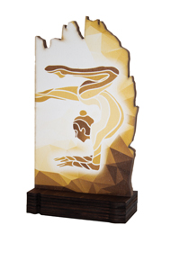 Trofeo de Gimnasia Rítmica Ref.246/22612  Altura 19cm**
