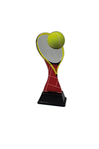 Trofeo de tenis Ref.247/22701  Altura 17cm**