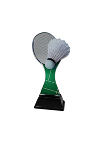 Trofeo de Bádminton Ref.247/22702  Altura 17cm**