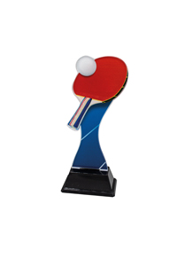 Trofeo de Ping-Pong  Ref.247/22707 Altura 17cm**