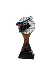 Trofeo de Tiro con Pistola Ref.248/22713 Altura 17cm**