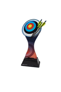 Trofeo de Tiro con Arco  Ref.248/22714  Altura 17cm**