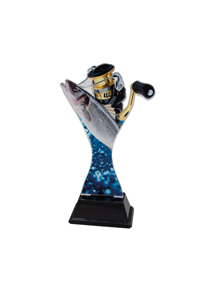 Trofeo de Pesca  Ref.249/22724  Altura 17cm**