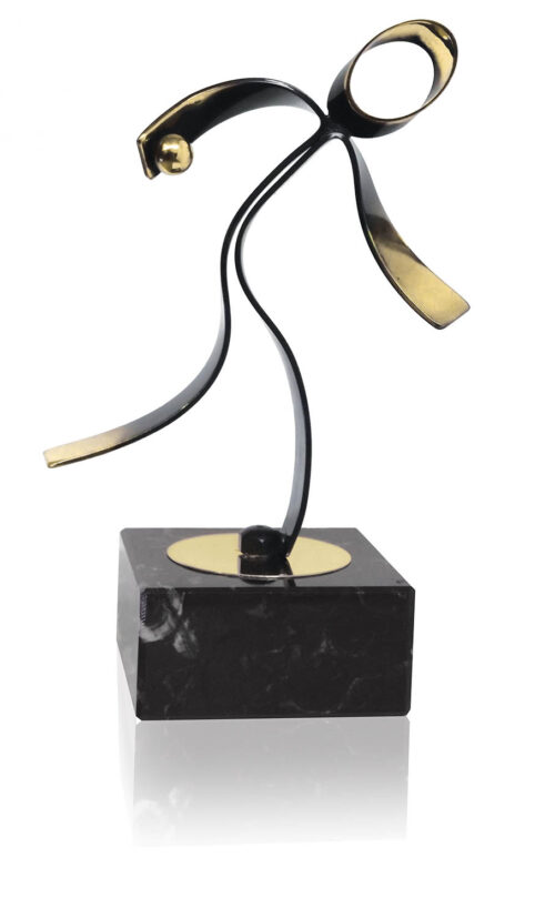 Trofeo deportes vascos(pelota mano)  Ref.277/ 06961 Alturas 19cm21cm 23cm**