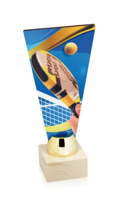 Trofeo de Padel *Ref.4444  Alturas 26cm 27cm 28cm
