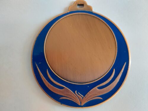 Medalla Ref. 1019 Color Cobre/Azul  Existencias  (9 ) se venden las 9 juntas.*