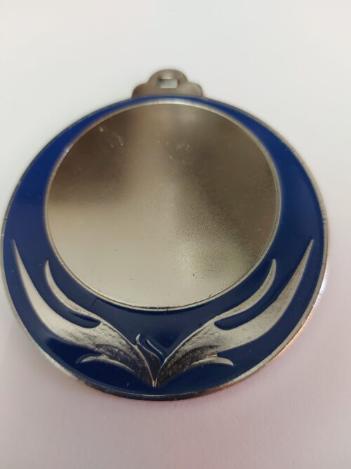 Medalla Ref.1138  solo color Plata/Azul  Existencias (57) se venden las 57 juntas.*