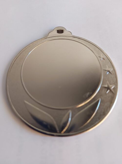 Medalla Ref.1155 solo color Plata  Existencias (36) se venden las 36 juntas.