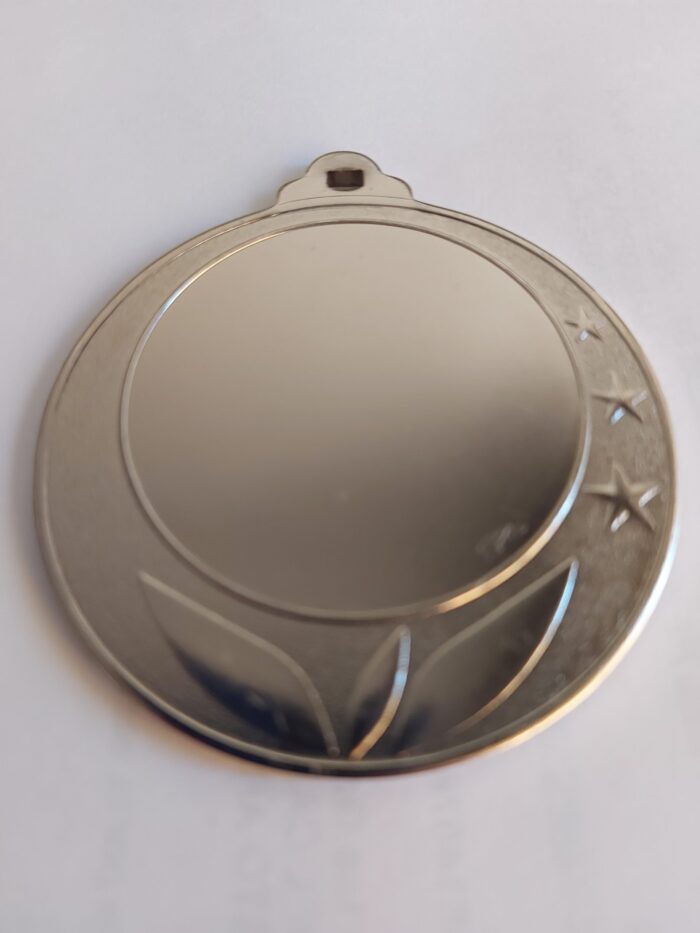 Medalla Ref.1155 solo color Plata  Existencias (36) se venden las 36 juntas.
