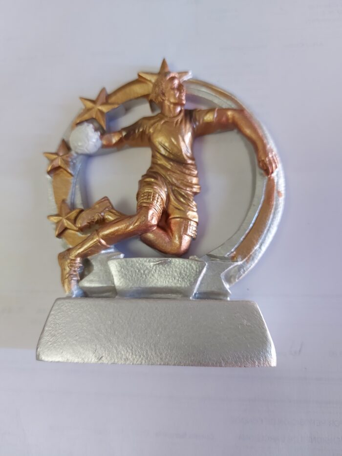 Trofeo de Balonmano.  Ref. 4495  Altura 13cm Existencias (5)*****