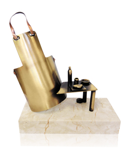 Trofeo de cocina  Ref.285/ 04061  Alturas 20cm 23cm 27cm**