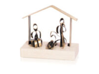 Trofeo portal de belén  Ref.278/ 05891  Alturas 16cm 18cm**