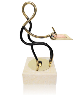 Trofeo literatura (escritor)  Ref.275/ 0701LI1 Alturas 17cm 19cm 21cm**