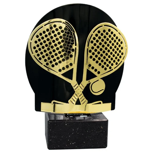 Trofeo de pádel Ref. 177/FM13-1  Altura 18cm 19cm 21cm**