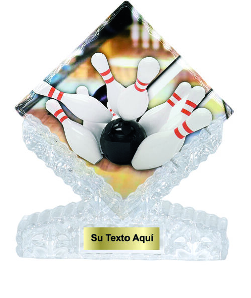 Trofeo de bolos Ref.46102 Altura 25cm