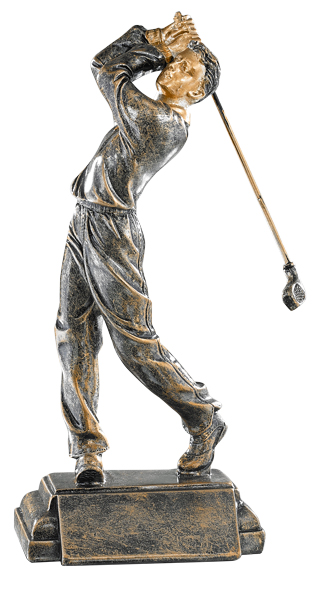 Trofeo de golf Ref.52565 Altura 24cm**