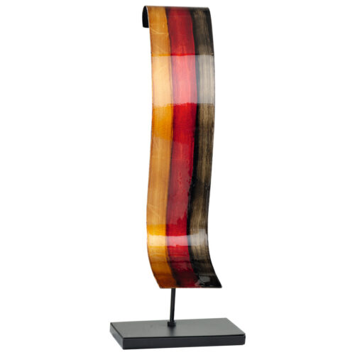 Escultura de metal Ref. 117-7911  Altura 41cm**