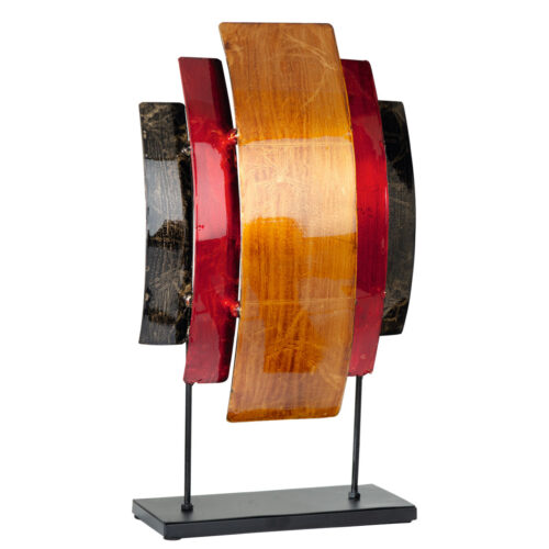 Escultura de metal Ref. 117-7921 Altura 41cm**