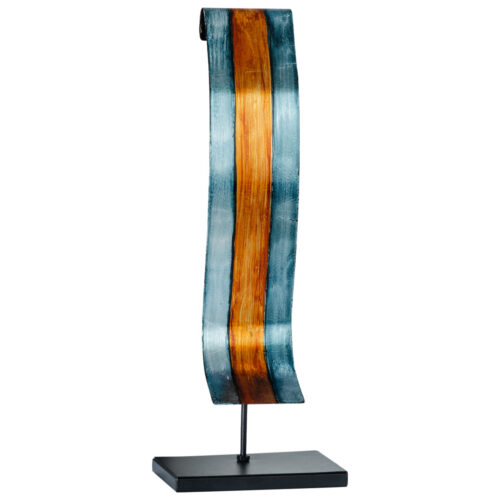 Escultura de metal Ref. 117-7961 Altura 41cm**