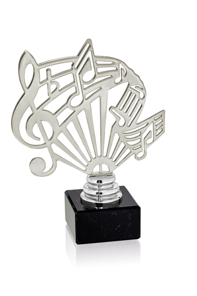 Trofeo de música  Ref.229/ NTS03  Alturas 16cm 18cm 20cm**