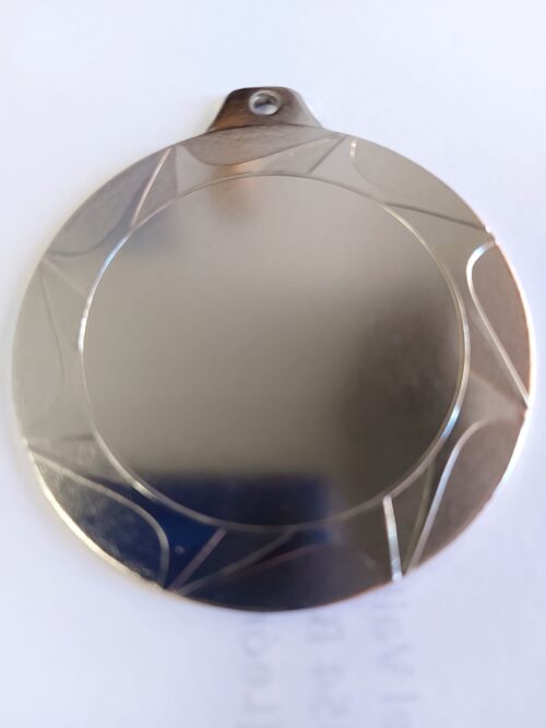 Medalla Ref.111K  solo color Plata 70mm*
