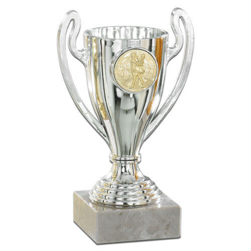 Copa línea promoción Ref: 37-0941L  Color Plata  Altura 13cm**