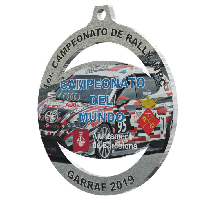 Medalla  Ref:SC1902 S8  70mm Grabación incluida.**