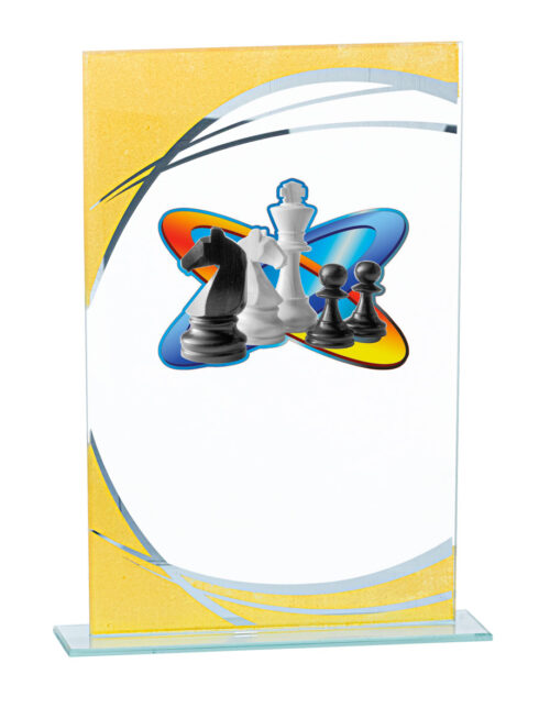 Trofeo de Ajedrez Ref.215/12301BJ  Alturas 19cm 21cm 23cm*