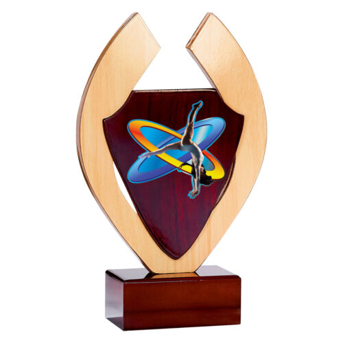 Trofeo de gimnasia  Ref.217/12521BJ  Altura 25cm**