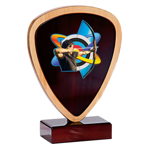 Trofeo de tiro con arco  Ref.217/13051BJ  Alturas 18cm 20cm 22cm**