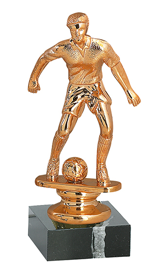 Trofeo de Fútbol  Ref.179-9623 Bronce  Altura 14cm**