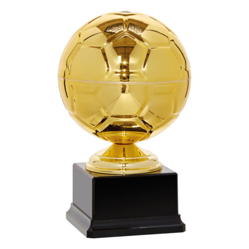 Trofeo de Fútbol Balón de Oro Ref.184/4281  Alturas 21cm 26cm 30cm 34cm**