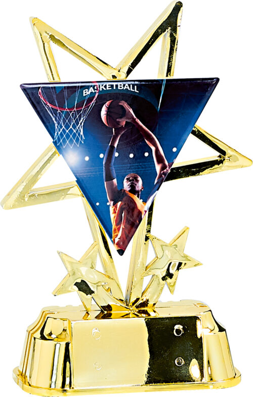 Trofeo Baloncesto  Ref.56103  Altura 14cm**