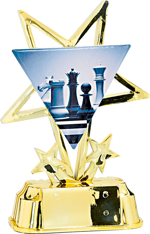 Trofeo Ajedrez  Ref.56105  Altura 14cm**