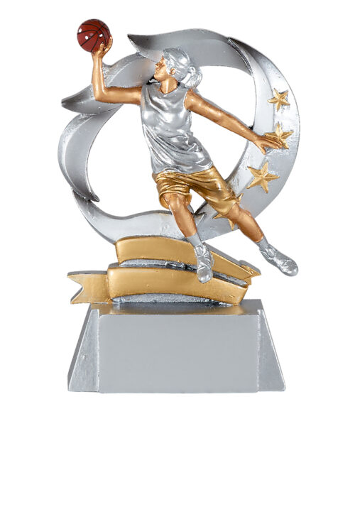 Trofeo de Baloncesto femenino Ref.194/61402 Altura 15cm**
