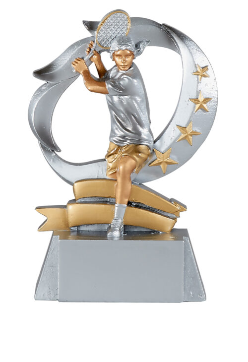 Trofeo de Tenis femenino Ref.194/61412  Altura 15cm**