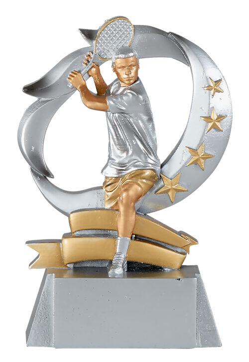 Trofeo de Tenis masculino Ref.194/61413  Altura 15cm**