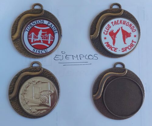 Medalla Ref.1156  solo color Oro Viejo  SUPER OFERTA