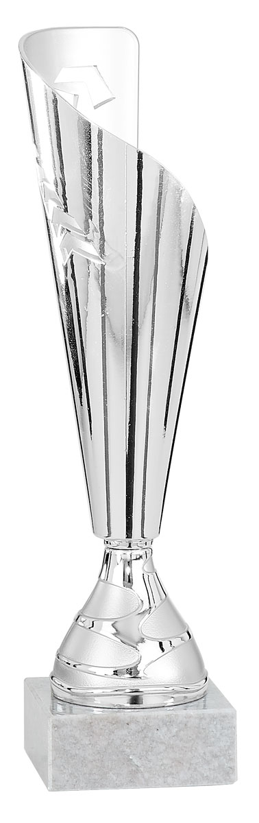 Copa línea promoción Ref. 48-0602 Plata  Altura 29cm**