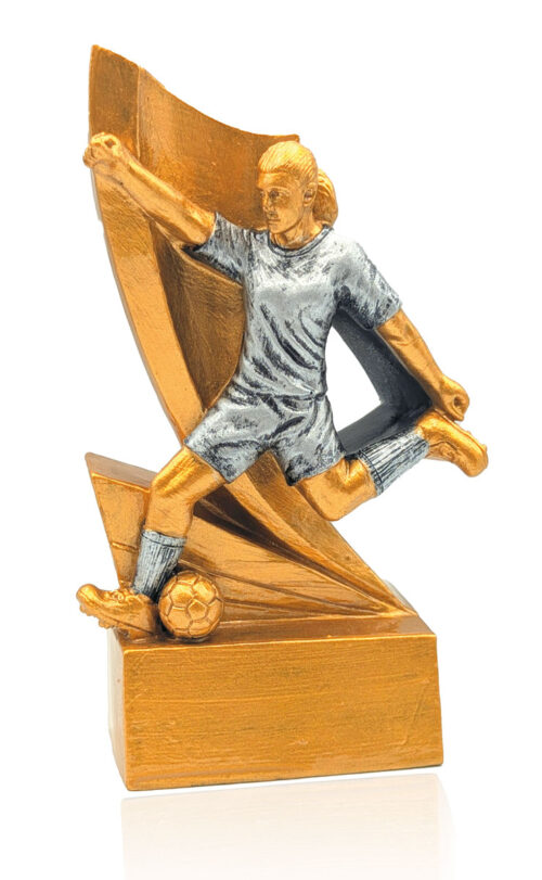 Trofeo fútbol Femenino Ref.185/81550 Altura 17cm**